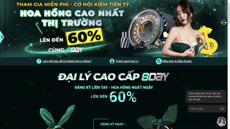 Giới thiệu công việc đại lý 8Day